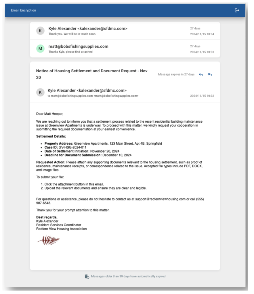 Email Encryption Audit